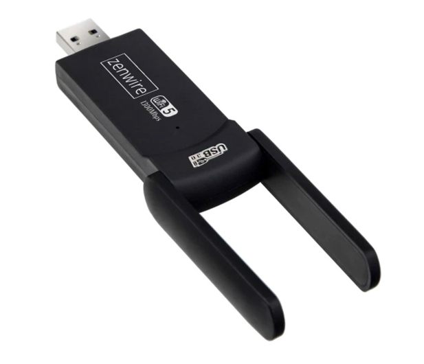 Zenwire Karta Sieciowa Adapter USB 3.0 WiFi 5Ghz 1300Mb - 1604739 - zdjęcie 2